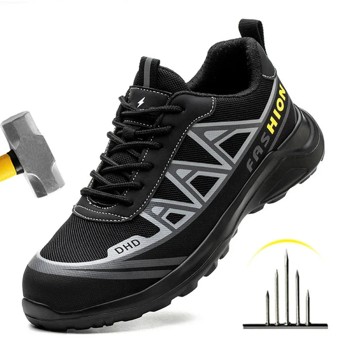 Mens Indestructible Steel Toe Work Shoes