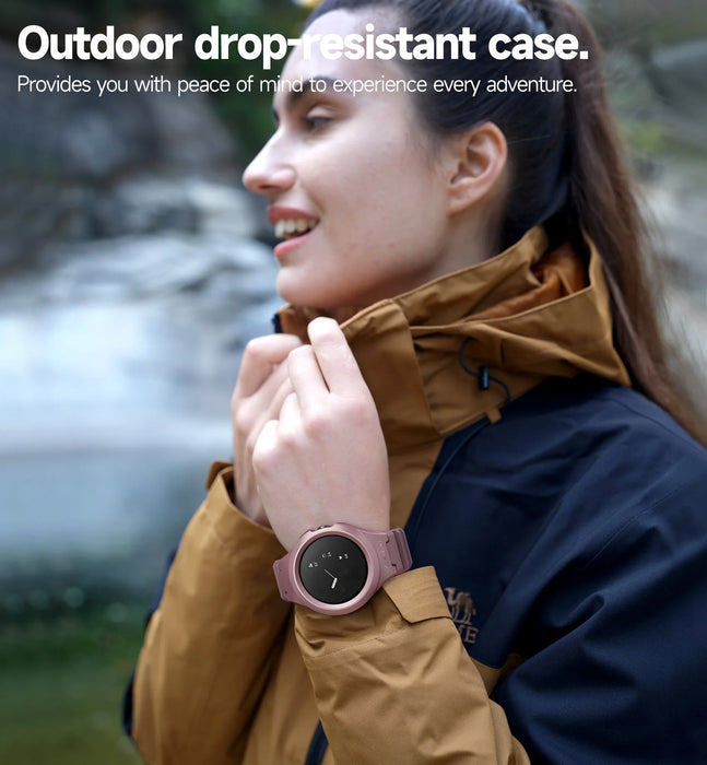 For Google Pixel Watch 41Mm Raised Bezel Rugged Grade Shockproof Sport Band Case With Built In Adjustable Band