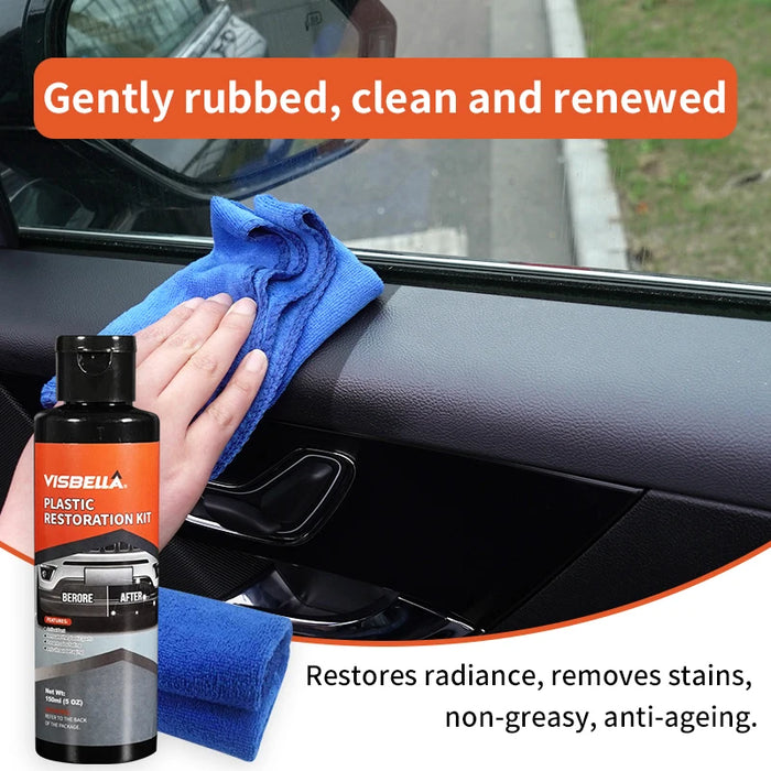 Car Plastic Restorer Coating Gloss Shine Seal