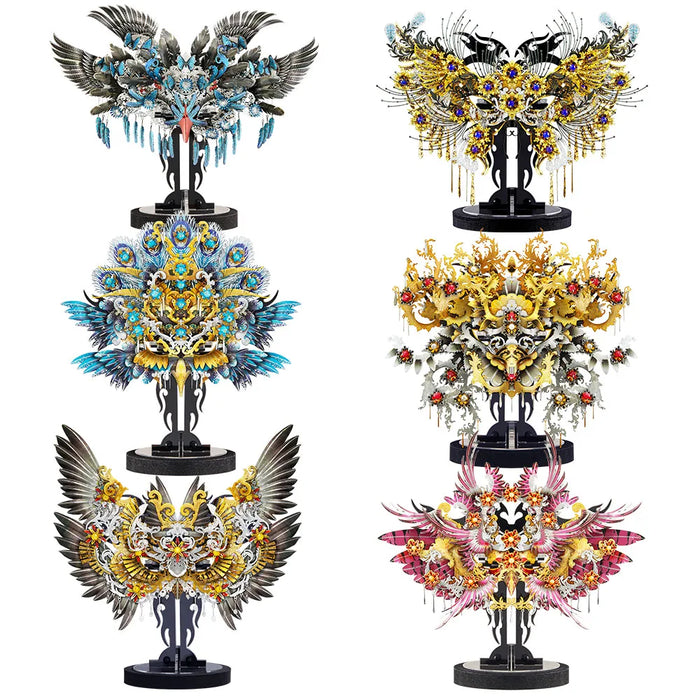 Adult Diy 3D Metal Puzzle Kit Magic Decoration
