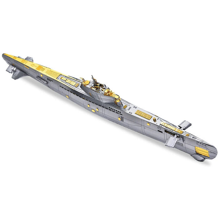 200 Piece 3D Metal Submarine Puzzle For Diy Home Decor