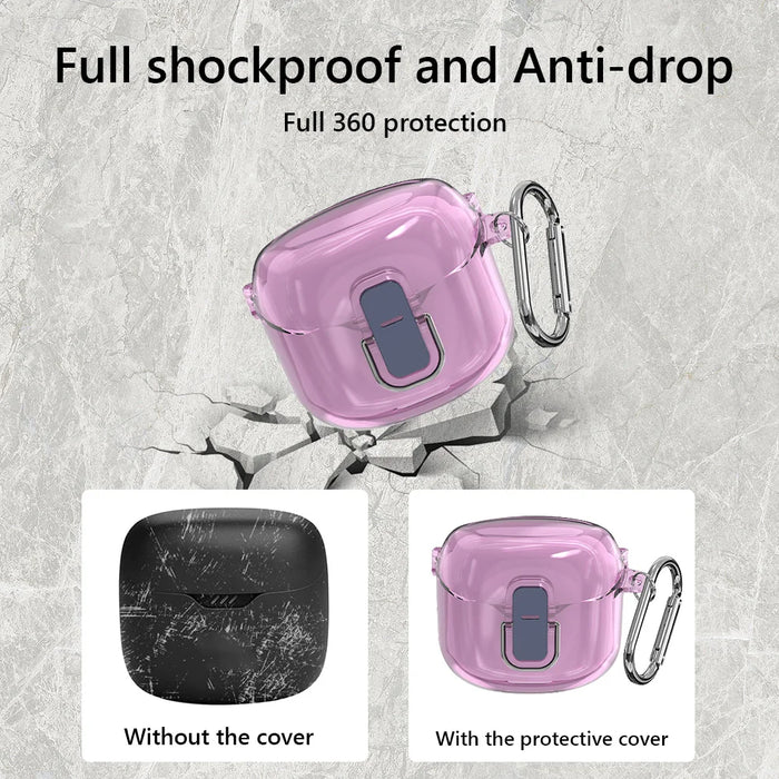 For Jbl Tune Flex 2023 Wireless Earbuds Cover Bluetooth Earphone Washable Case Anti-Drop Protective Sleeve Earphone Accessories