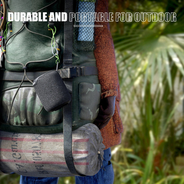 Waterproof Bluetooth Speaker 15W Stereo Dual Pairing Tf / Aux