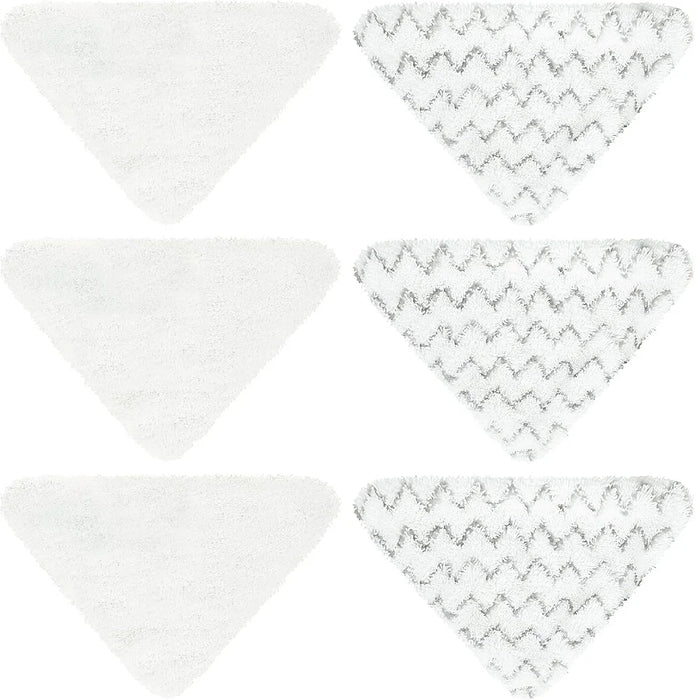 6 Pack s Pads For Bissell Poweredge And Powerforce Lift-Off Steam Mop 2078 2165 20781 Series Microfiber Steam Mop Pads