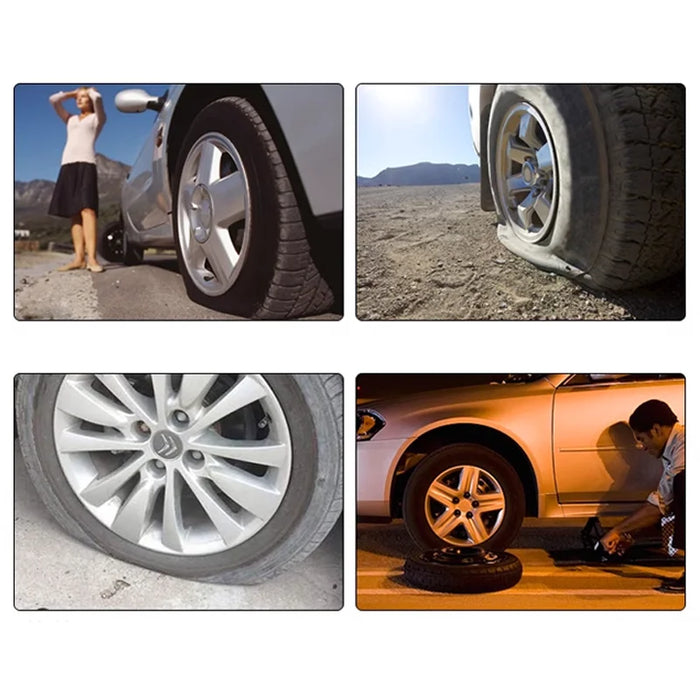 Tubeless Tire Repair Kit Puncture Plug Tool For Auto Emergencies