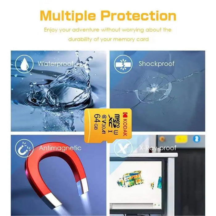 Kodak 32 256gb Micro Sd Card For Phone Pc Camera Game Switch