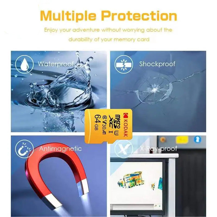 Kodak 32 256gb Micro Sd Card For Phone Pc Camera Game Switch