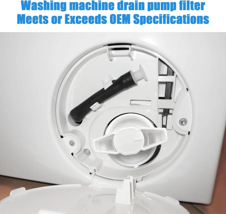 Dc97-16991A Washer Drain Pump Filter Washing Machine Filter Compatible With Samsung Washing Wf42H5000Aw Wf42H5000Aw / A2