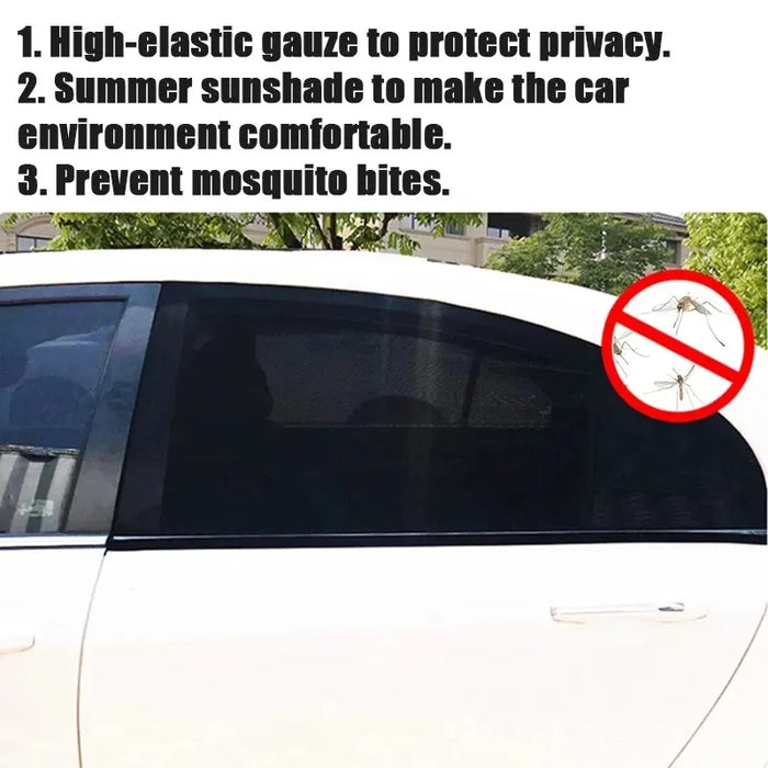 Universal Car Sun Shade Curtain Rear Window Uv Protection Visor