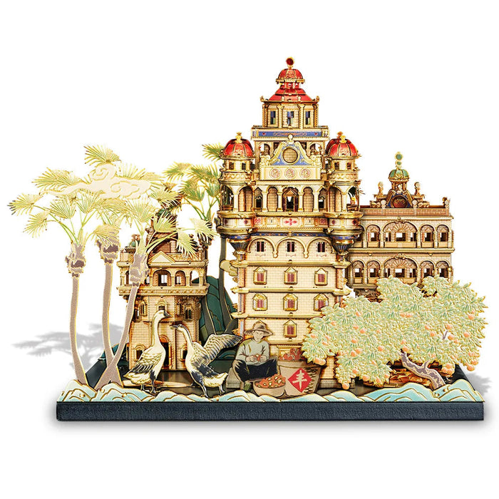 Build Your Own 3D Castle Puzzle Set Brain Teaser