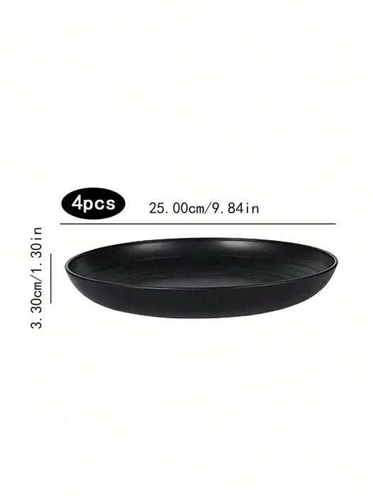 4 / 48 Piece Reusable Plastic Cutlery Set For Hotels Parties And Christmas