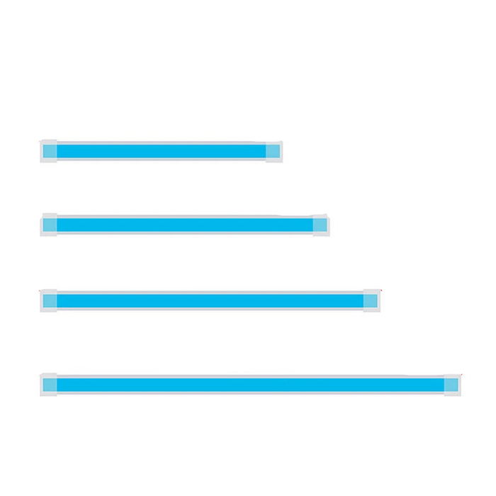 Dynamic Led Car Hood Light Yellow Turn Signal Drl 12V