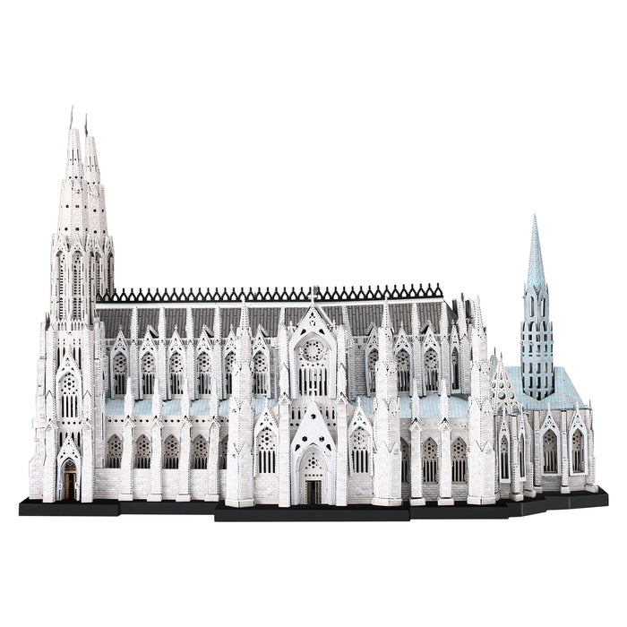 St. Patrick's Cathedral 3D Metal Puzzle Kit For Adults
