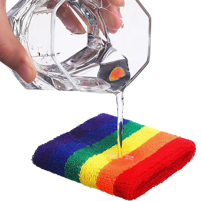 Moisture Wicking Sweatband Set Headband & Wristband Combo