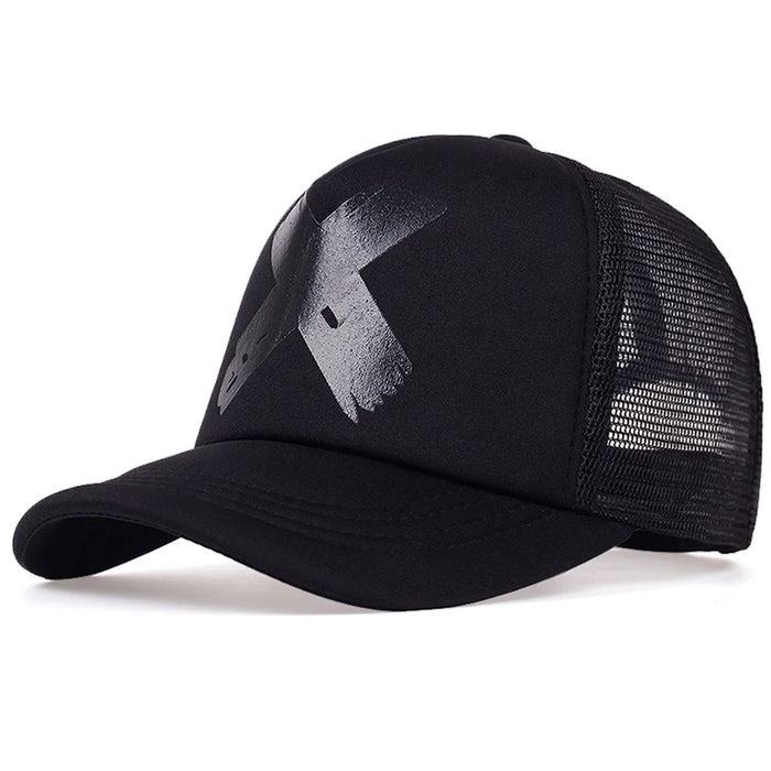 Printed Unisex Baseball Cap Adjustable Sun Hat For Spring & Summer