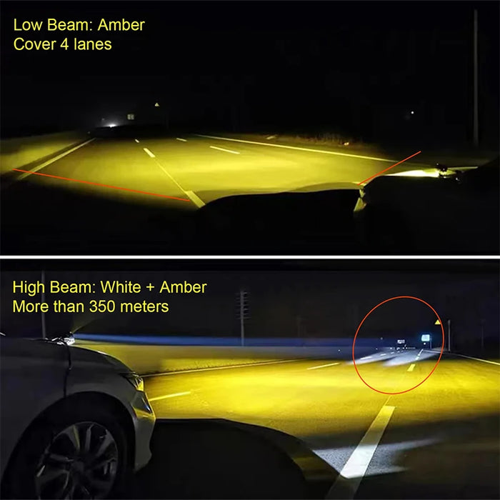Super Penetrating Laser Headlights For Wrangler High Beam Spotlights