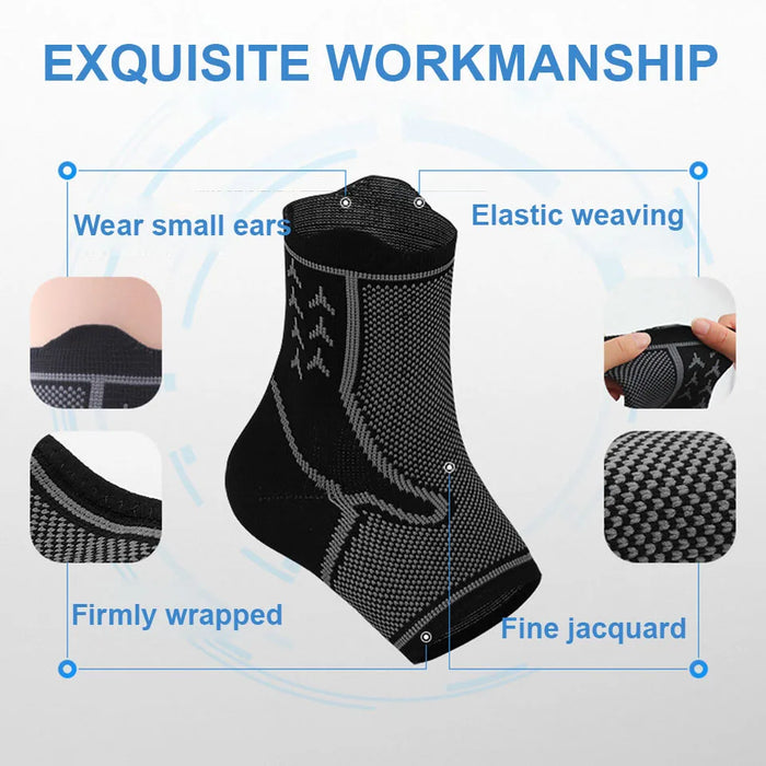 Sports Ankle Support Brace Elastic Guard For Basketball & Football