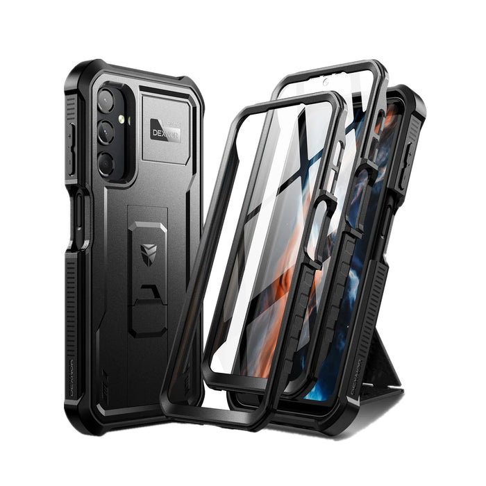For Samsung Galaxy A25 A24 5G 6.5Inch Heavy Duty Military Grade Protection Shockproof Case With Built-In Screen Protector