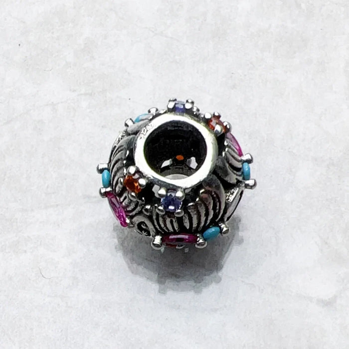 925 Sterling Silver Bohemia Butterfly Charm Bead For Women