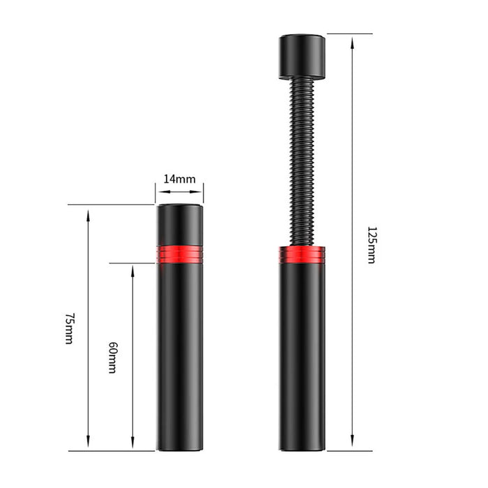 Vc-16 Graphics Card Gpu Holder Support Adjustable Telescopic Rotary Screw Aluminum Video Card Sag Bracket Video Card Sag Holder