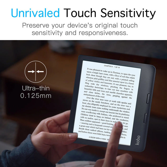 For Kobo Libra Colour 7 Inches 2024 / Kobo Clara Colour 6 Inch 2024 Premium Pet Anti-Glare 2-Pack Matte Screen Protector