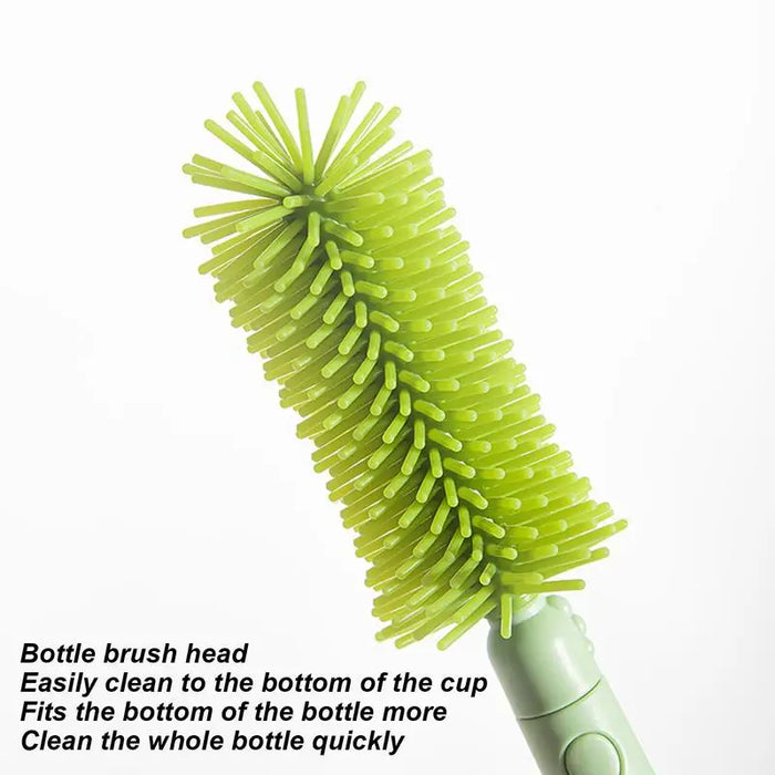 Multipurpose Bottle Brush Set For Travel