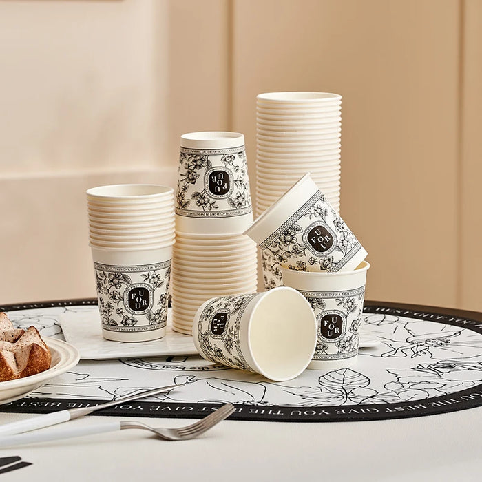 Leakproof Disposable Paper Cup For Home Office And Commercial Use