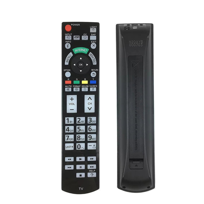 For Panasonic Tv Remote Control Tc-P55St50 Tc-P60St50 Tc-P65St50 Tc-L55Wt50 Tc-P65Gt50 Tc-P60Gt50 N2Qayb000703