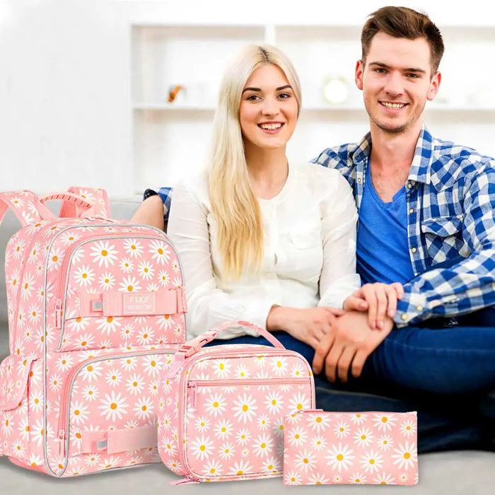 17 Inch Teen Backpack Set With Lunch Box