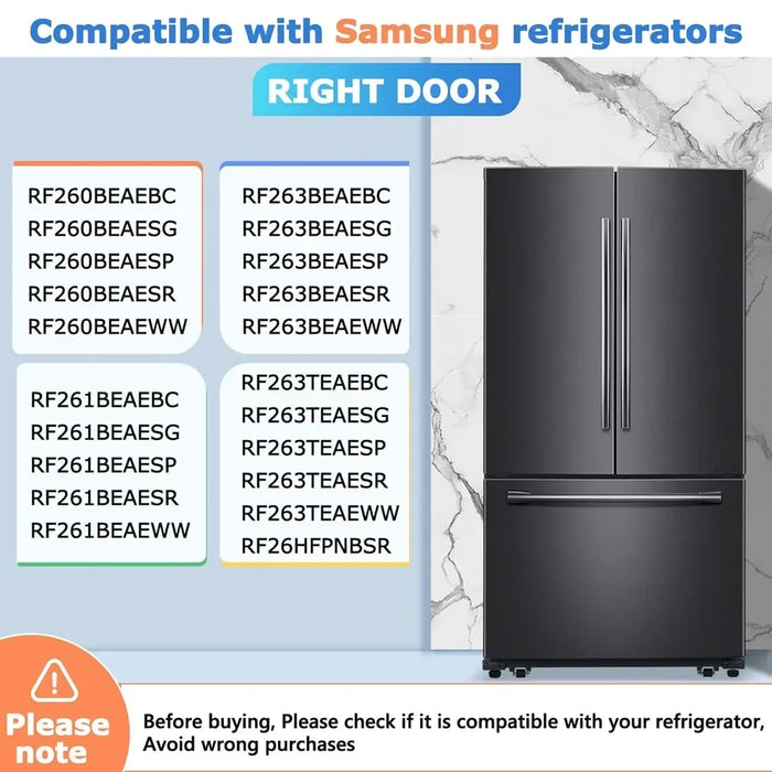 Da97-12650A Refrigerator Door Shelf Bin Right For Samsung Refrigerator Parts Rf260 Rf261 Rf263 Replaces Da63-06963 Da63-07104A