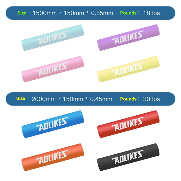 Latex Yoga Resistance Bands Fitness Loop For Crossfit Exercise Training