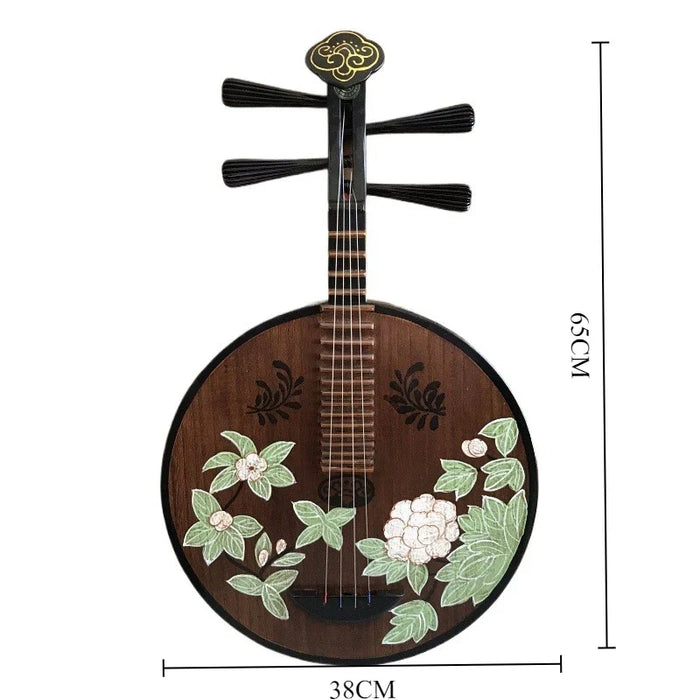 Traditional Chinese Pipa Solid Wood Beginner Friendly