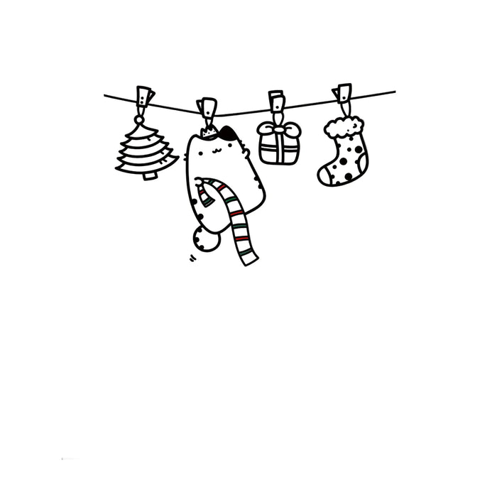 Adorable Animal Pattern Laundry Wall Sticker For Bedroom Decor