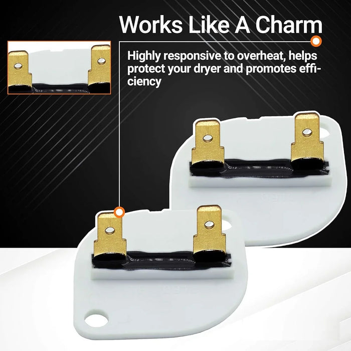 3390719 Dryer Thermal Fuse Compatible With Whirlpool & Kenmore Dryers Ps11741444 Ap3133489 688841 690198 279650 3389639