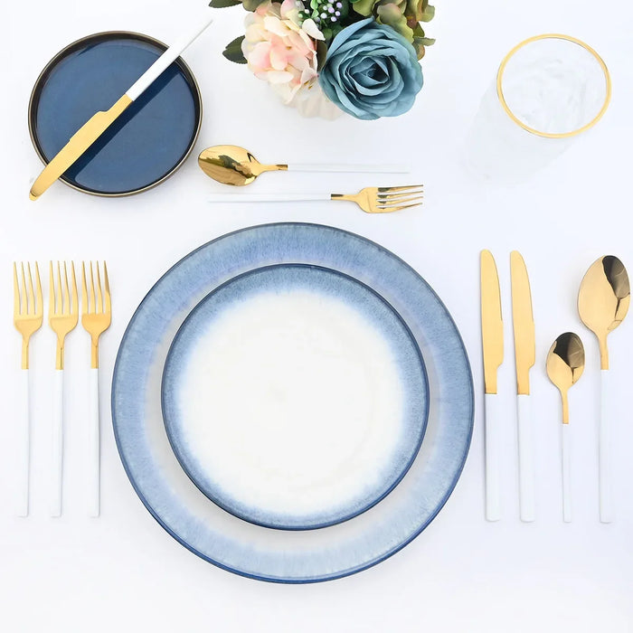 24 Piece Kitchen Flatware Set For Home Or Restaurant