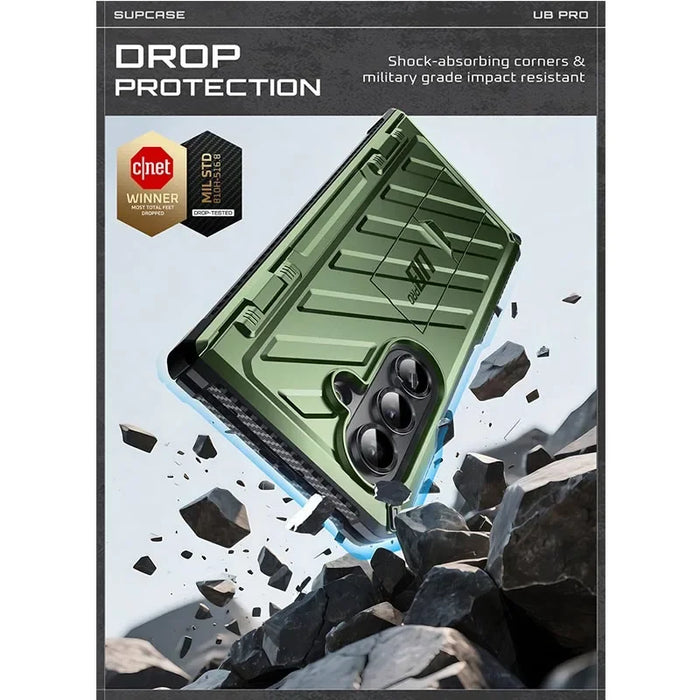 For Samsung Galaxy Z Fold 7 Ub Pro Full Shockproof Heavy Duty Rugged Phone Case With Built-In Screen Protector