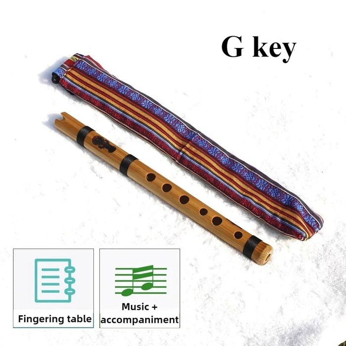 Ethnic Bamboo Quena Flute For Adults