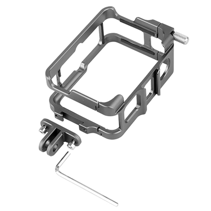 Aluminum Frame Cage For Insta360 Ace Pro 2 Metal Protective Case With Cold Shoe Mount Camera Frame Case For Insta360 Ace Pro