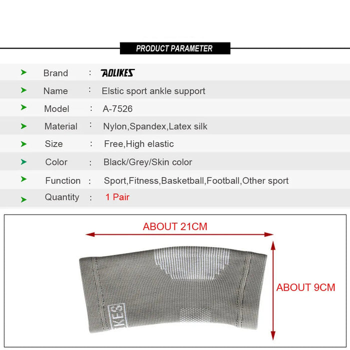 Breathable Ankle Support For Basketball Compression Elastic Protector