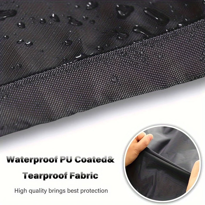 Waterproof Courtyard Sofa Cover Double Seat Heavy Duty 600D For Outdoor Use