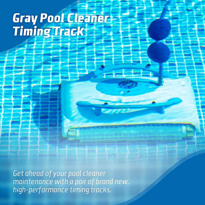 2 Pack Gray Pool Cleaner Timing Track For Pool Cleaner Models From 2006 To Present Part Number 3295-133 9985006-R2