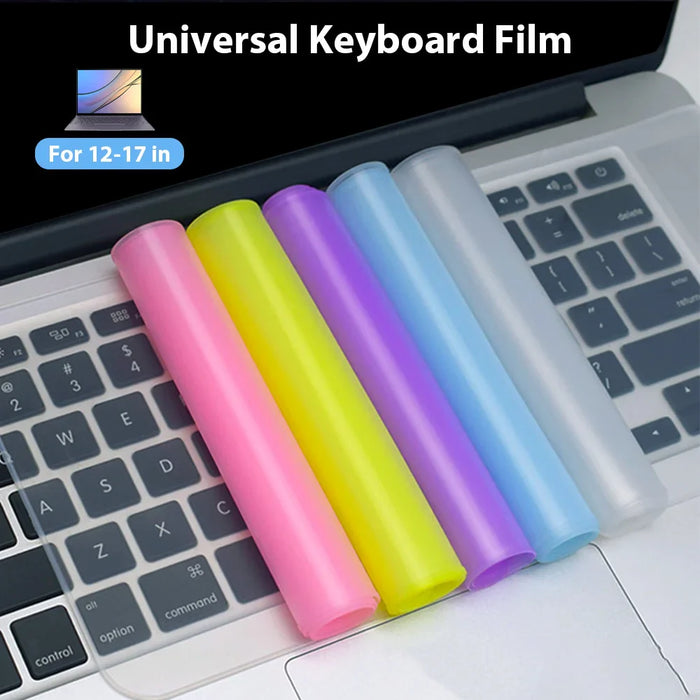 Waterproof Laptop Keyboard Cover 12 17 Inch Dustproof Silicone Protective Film