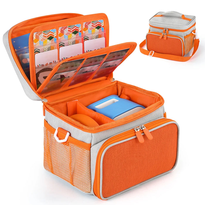 Hard Eva Case For Yoto Player 3Rd Gen Storage Carrying Bag Up To 30 Cards Organizer Shockproof Protective Case For Yoto Player