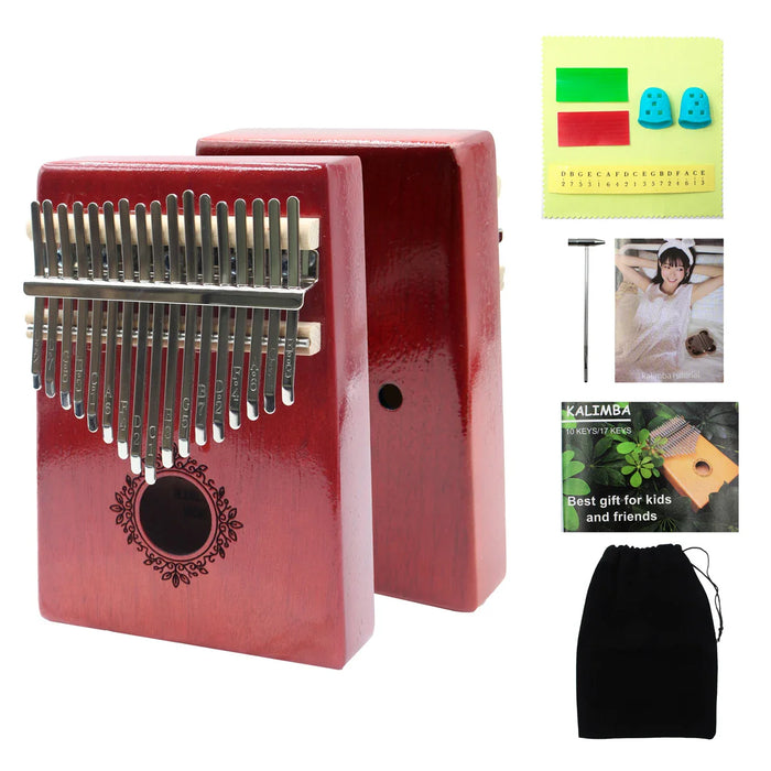 17 / 21 Key Solid Wood Kalimba Thumb Piano