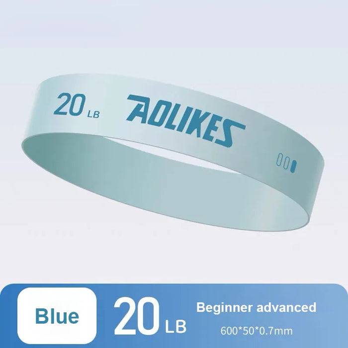 Resistance Loop Band For Home Fitness Elastic Workout & Physical Therapy