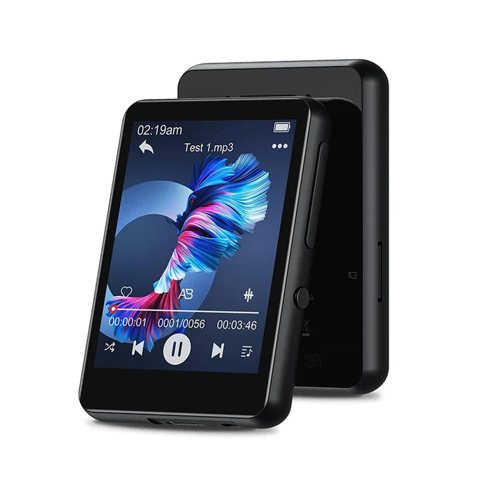 32Gb Touch Screen Mp3 Player With Bt 5.0 Hd Speaker Fm Radio & Voice Recording