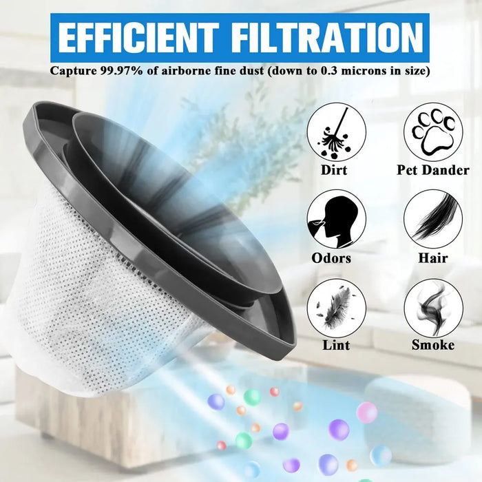 6 Pieces Vacuum Filter Compatible With Bissell Featherweight Stick Lightweight Bagless Vacuum 2033 20331 20333 20336 20339 2033M