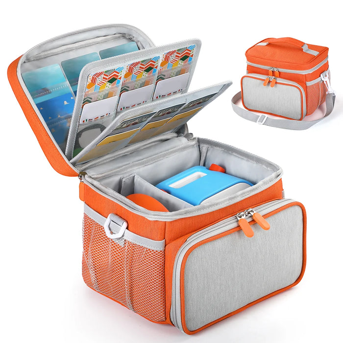 Hard Eva Case For Yoto Player 3Rd Gen Storage Carrying Bag Up To 30 Cards Organizer Shockproof Protective Case For Yoto Player