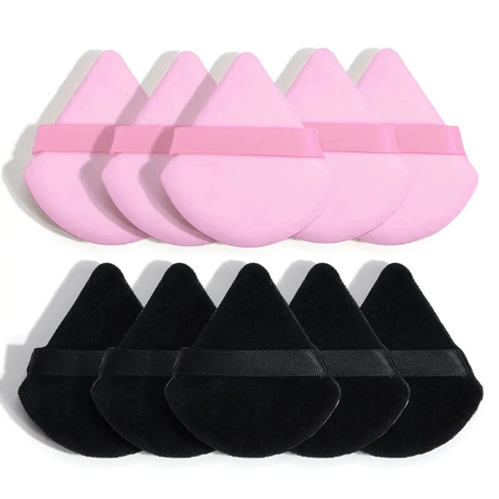 12 Piece 10/ Soft Plush Powder Puffs for Makeup