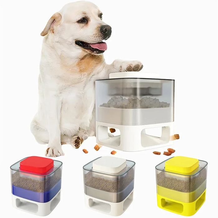 Transparent Anti Slip Pet Food Dispenser